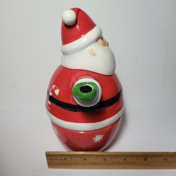 Hallmark Santa Teapot with Cup Stack Set of 3 - Picture 12 of 12